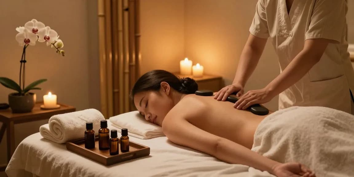 Experience luxurious massage therapy at ALO8 COM spa with rejuvenating treatments.