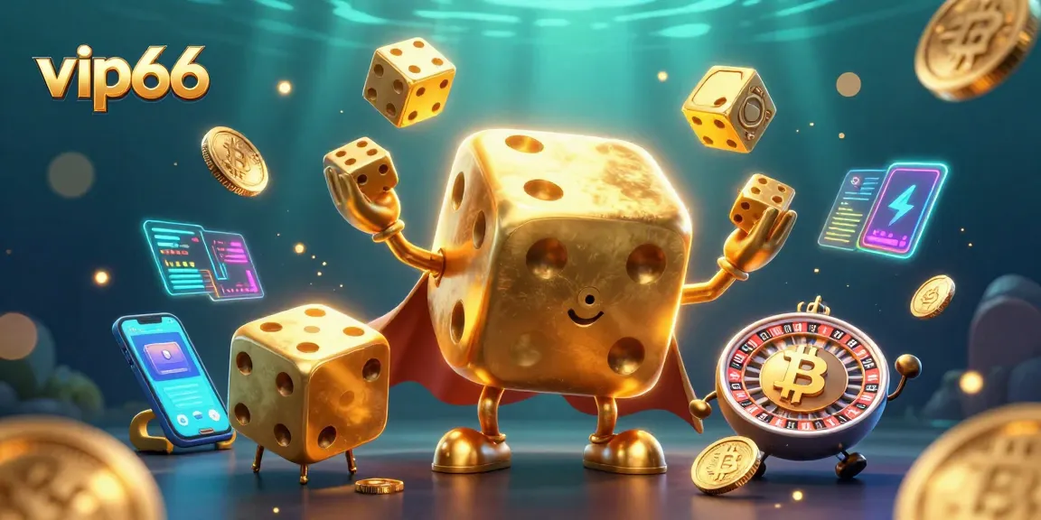 Engage with the vip66 fantasy casino world featuring lively characters and crypto elements.