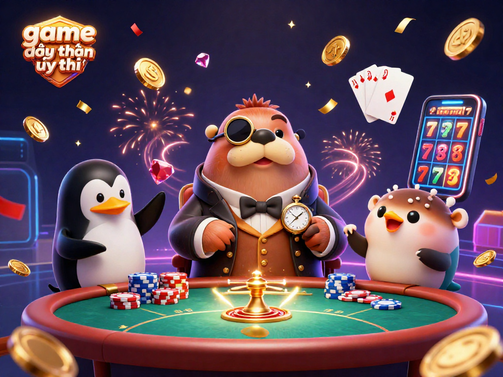 Experience game đổi thưởng uy tín with winning poker strategies at a vibrant underwater casino scene.