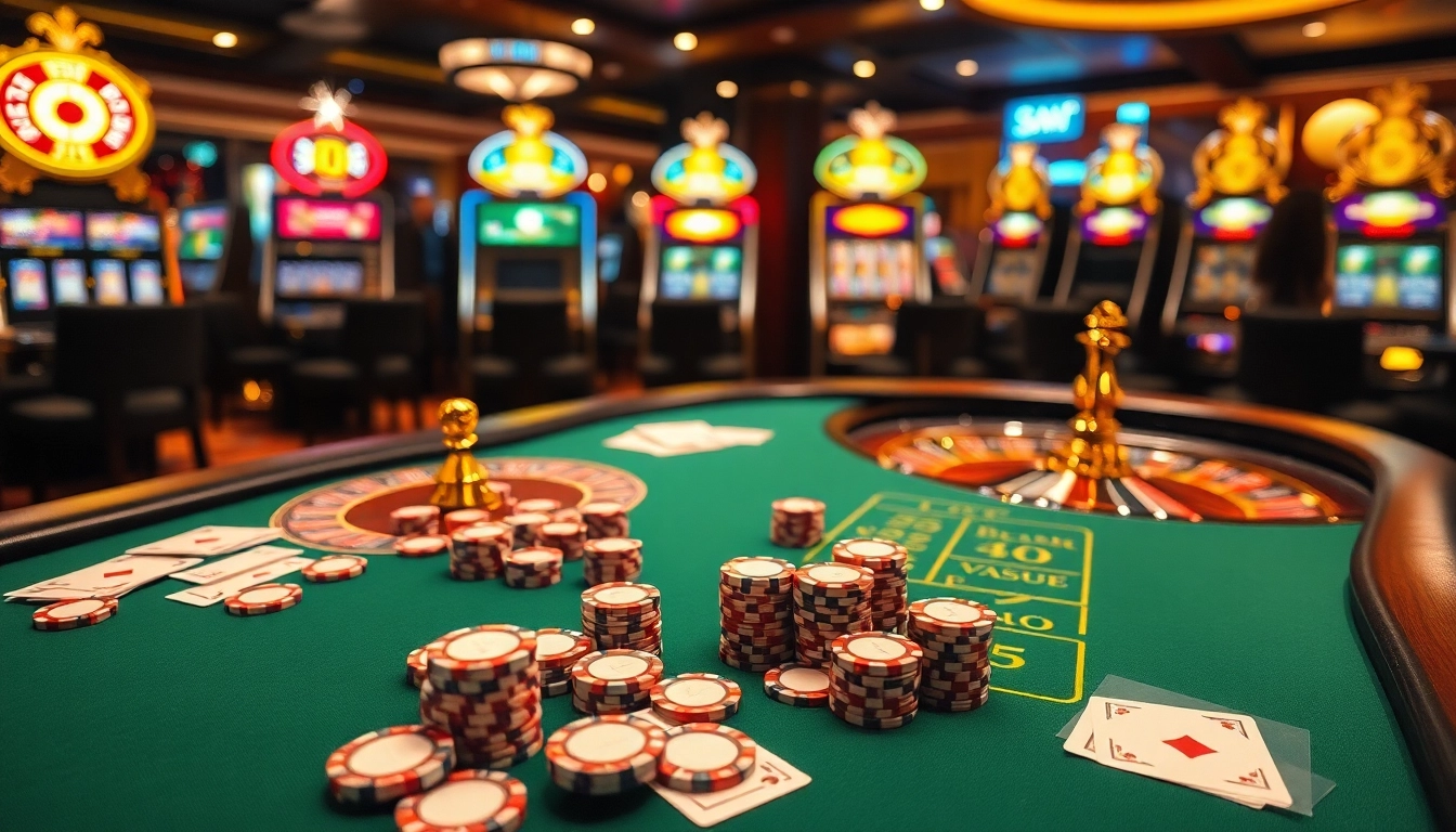 Experience the thrill of gambling at SV88s.pro with an exciting casino scene featuring dynamic poker, roulette, and slot games.