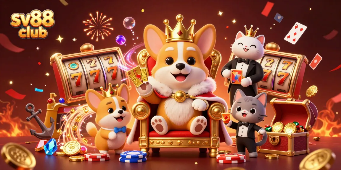 Engage in thrilling gameplay at sv88 club with vibrant slot machines and enchanting characters.