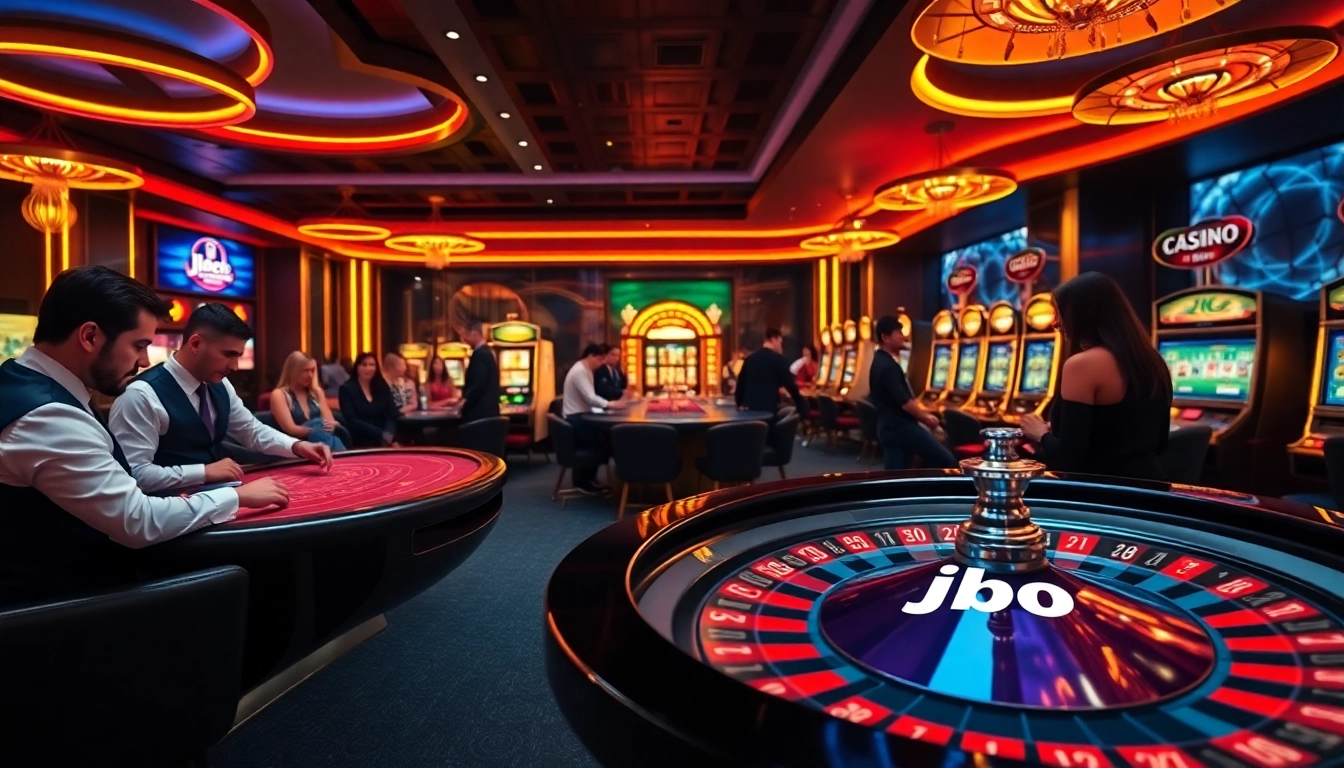 Experience high-stakes action at the JBO casino with thrilling poker and roulette games.