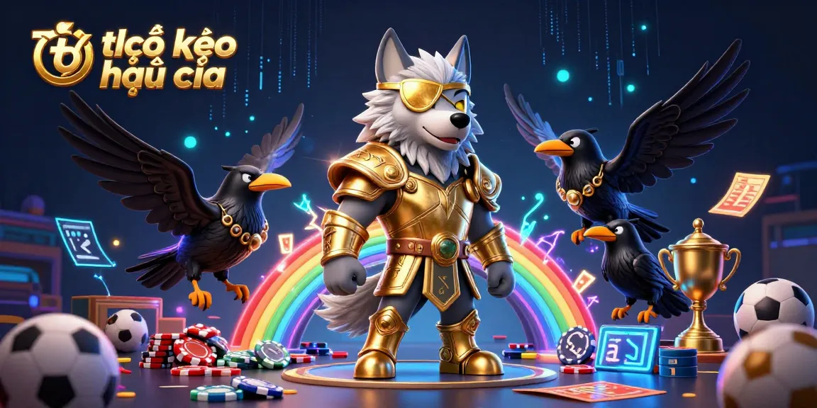 Engage with tỷ lệ kèo nhà cái using dynamic sports betting visuals and colorful elements.