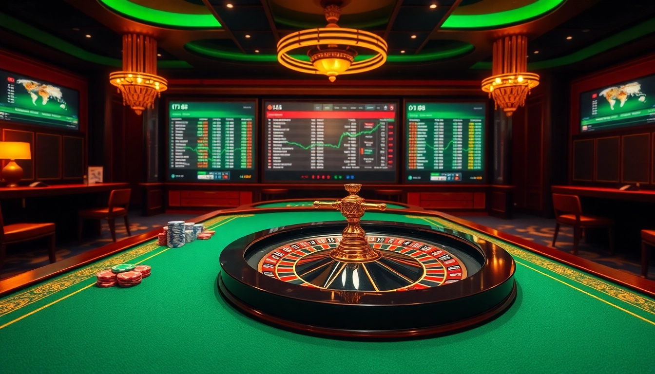 Experience the thrills of Fun 88 with engaging casino games featuring a roulette table and vibrant betting options.