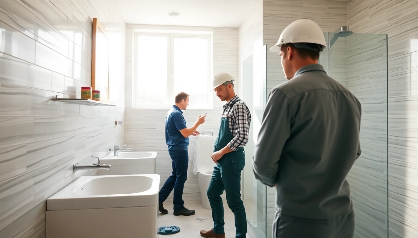 Find expert bathroom builders near me creating a stunning and modern bathroom renovation.