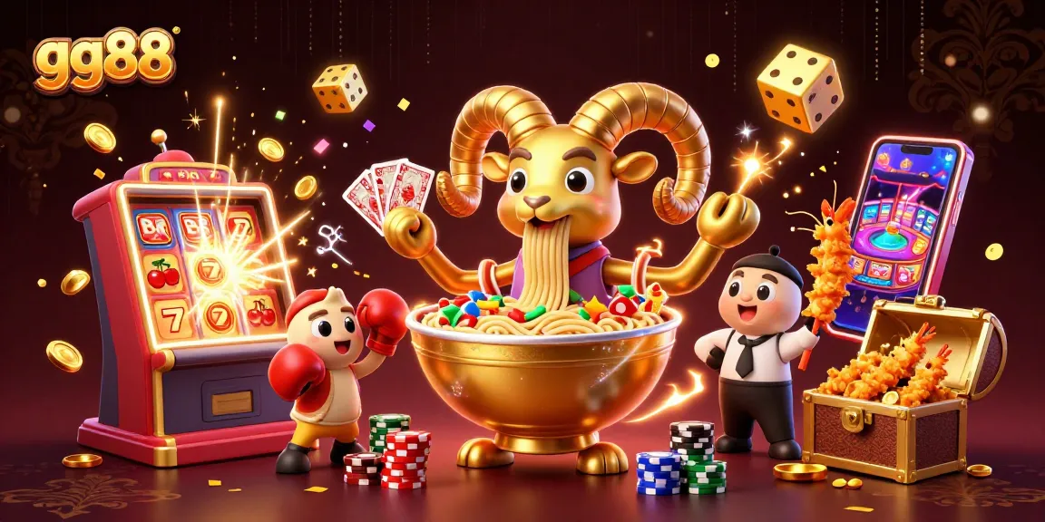 Engage in exciting casino gameplay with gg88's vibrant 3D characters and dynamic elements.