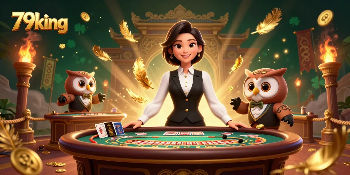 Experience the thrill of baccarat at 79king with our charming 3D dealers and rich casino atmosphere.