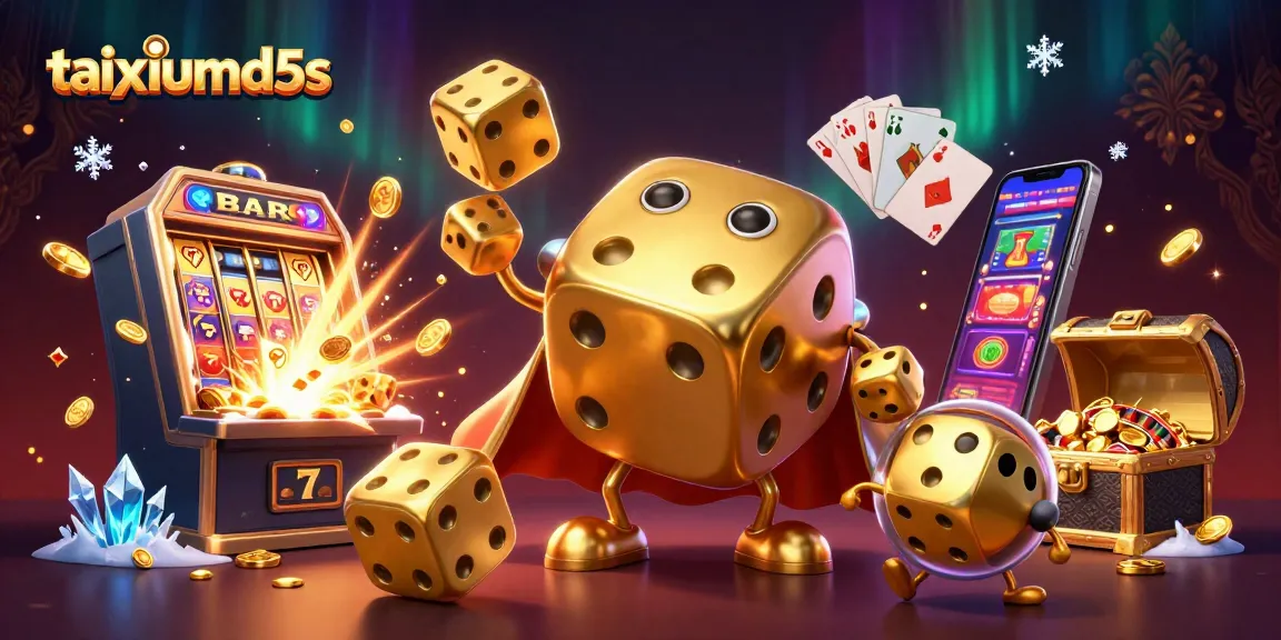 Experience thrilling gameplay with taixiumd5s in a vibrant 3D casino atmosphere filled with dynamic elements.