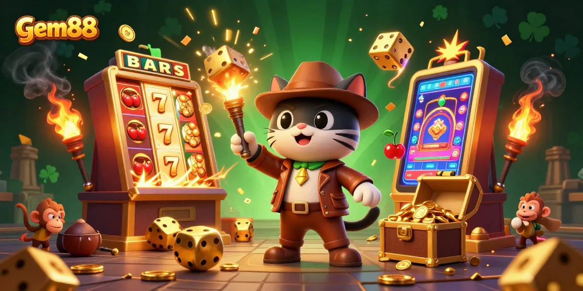Spin jackpots with gem88's thrilling casino experience featuring dynamic game elements.
