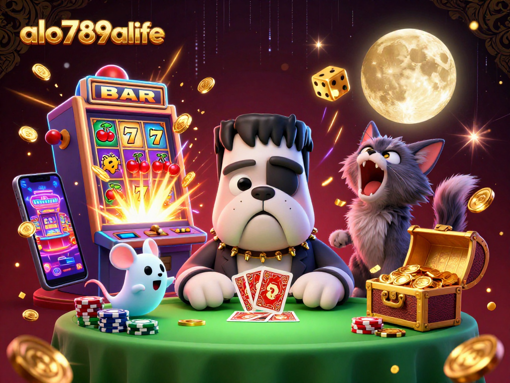 Experience thrilling gameplay at alo789alife with a 3D cartoon casino filled with dynamic characters and vibrant action.