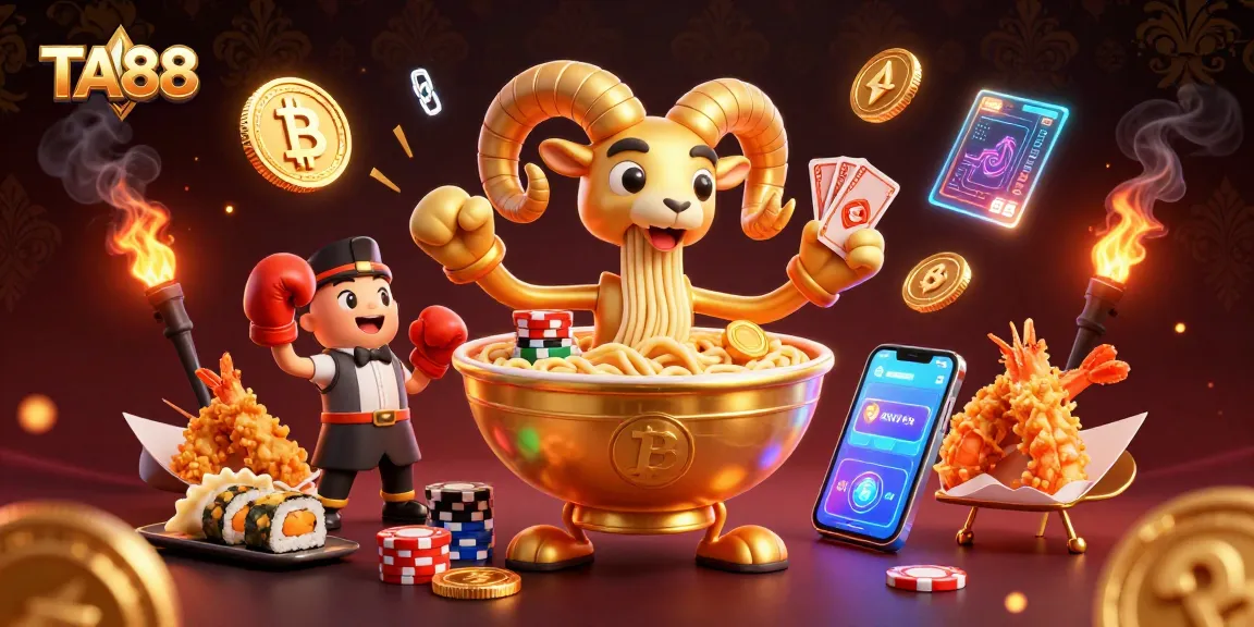 TA88 engages players with exciting card games and vibrant animated elements in a thrilling casino scene.
