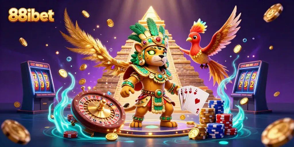 Experience thrilling gaming action in 88ibet's vibrant casino scene filled with excitement.