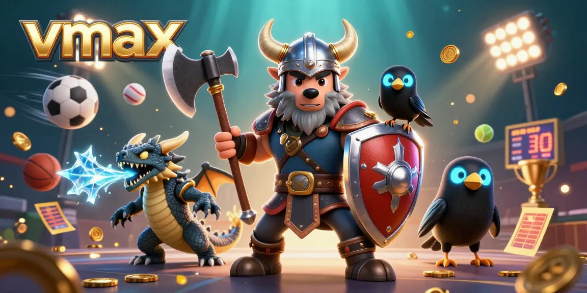 Experience exciting gaming at vmax with fierce characters and dynamic betting action!