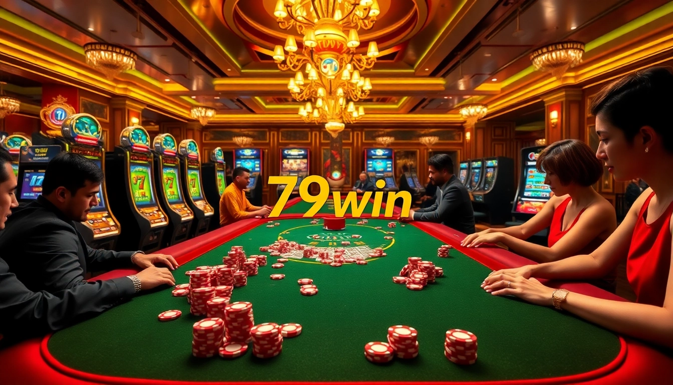 Experience the thrill of winning at 79win with immersive online casino games and vibrant atmosphere.