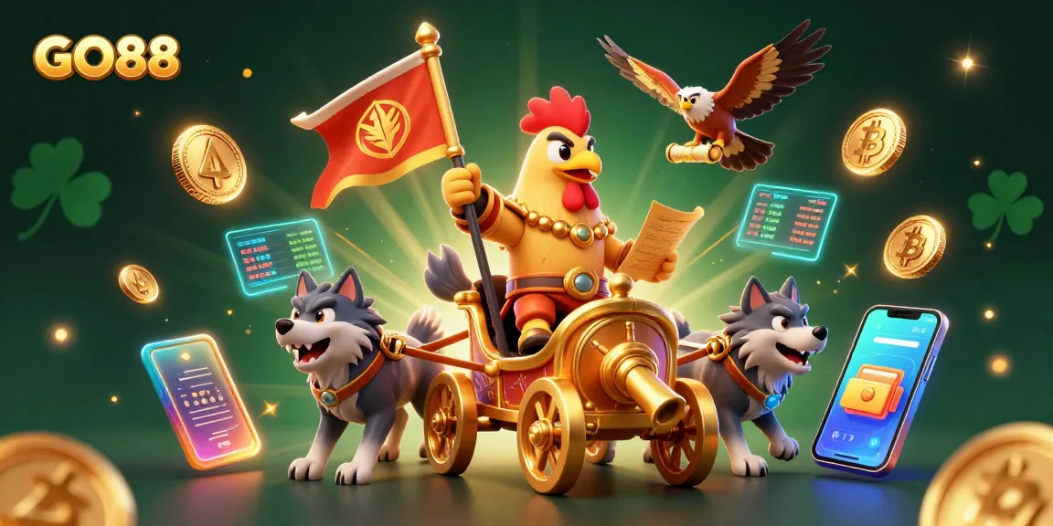 Experience the excitement of GO88 with thrilling games and vibrant visuals in a dynamic casino setting.