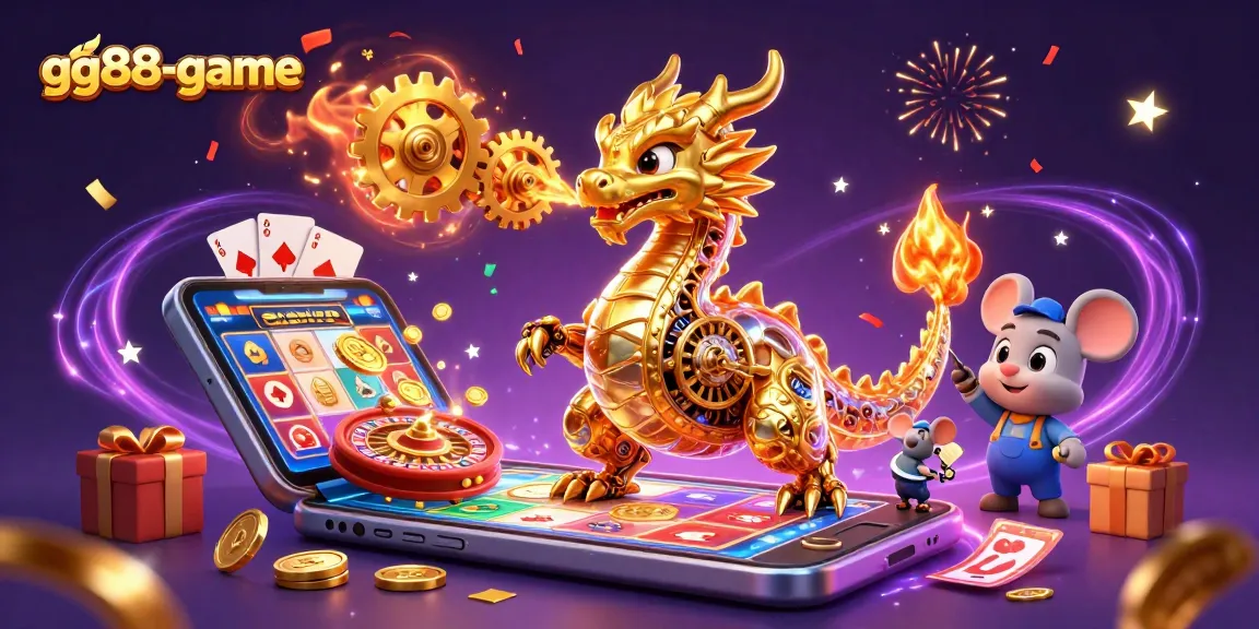 Experience the excitement of playing at gg88-game with golden coins and vibrant slot action.
