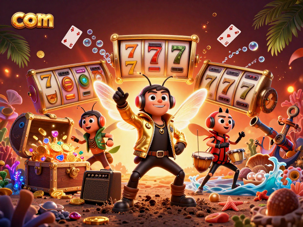 Engage in thrilling gameplay at luckywin.com with vibrant casino characters and dynamic action.
