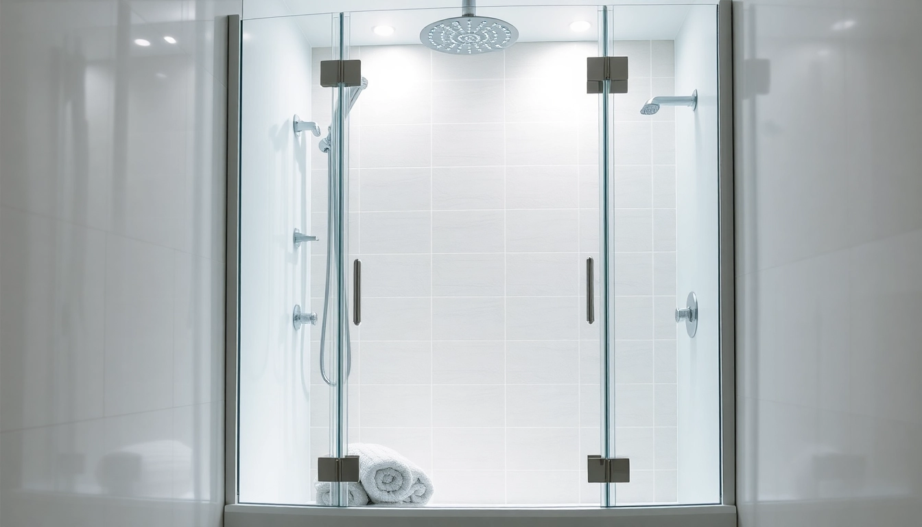 Erleben Sie eine elegante duschkabine 80x80 mit Glas und modernen Akzenten.