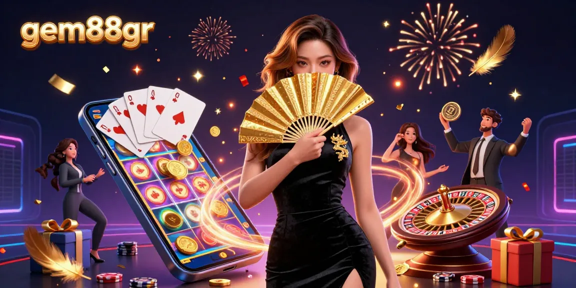Experience thrilling gameplay at gem88gr with engaging slot games and vibrant casino elements.