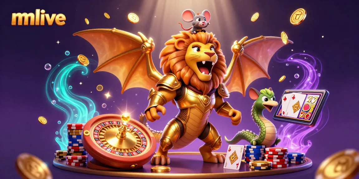Experience the thrilling mmlive action with golden armor creature, dazzling gems, and dynamic casino elements.