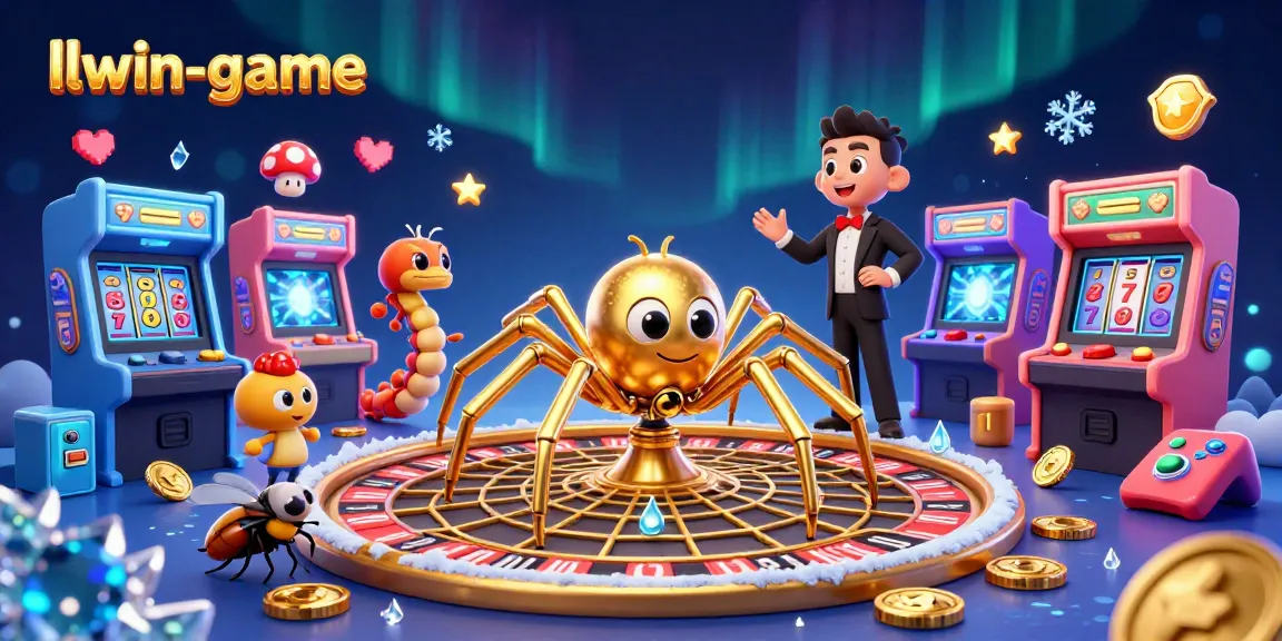 Spin the roulette wheel in style with llwin-game as vibrant characters and arcade elements surround the action.