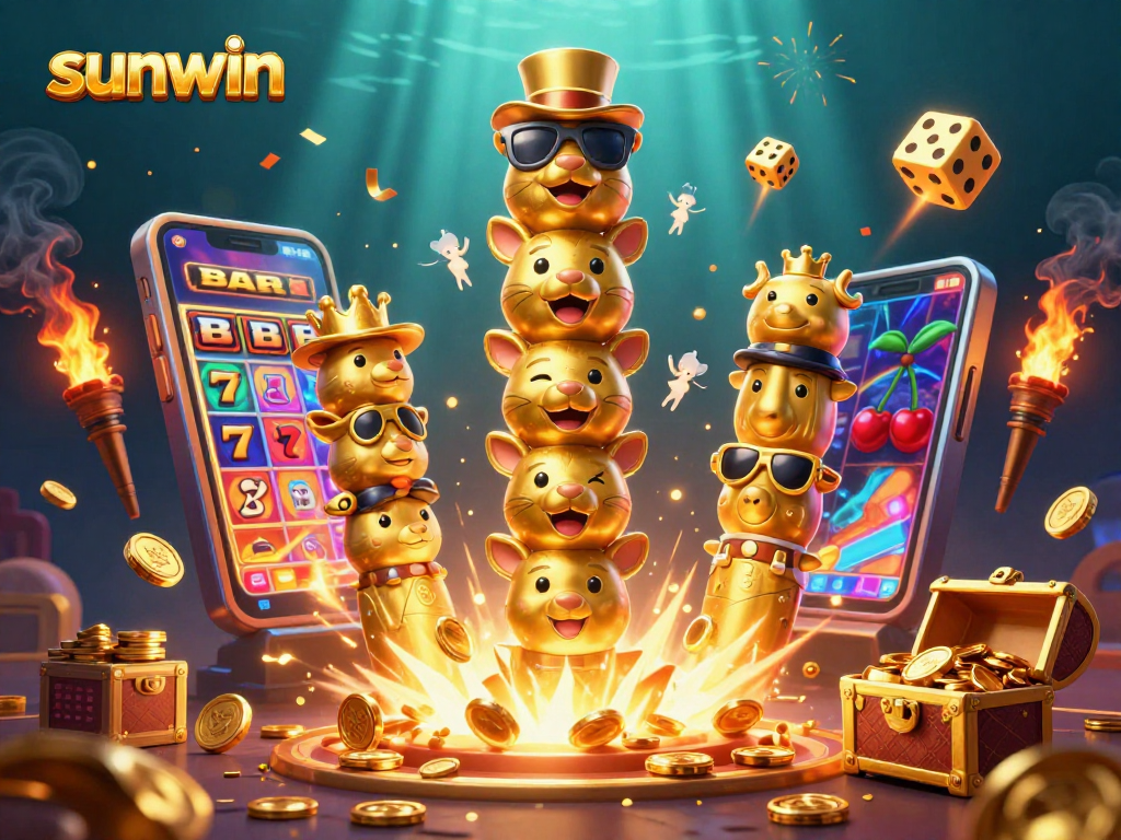 Engage with the thrilling sunwin gaming experience featuring vibrant jackpot bursts and dynamic slot action.