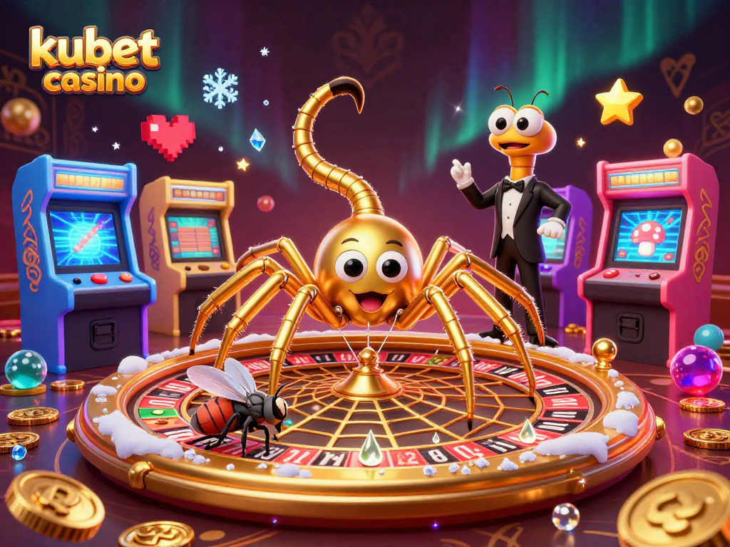 Experience thrilling bets and gameplay at kubet casino with vibrant casino-themed 3D illustration.