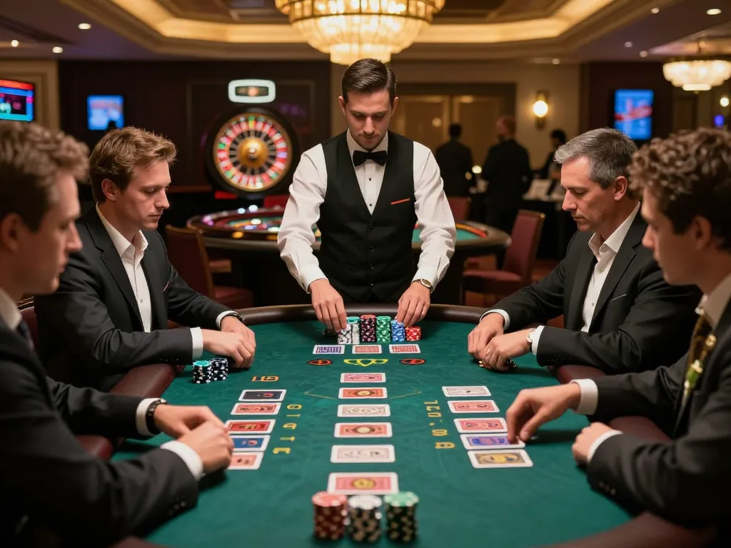 Play blackjack to tải hitclub with expert strategies in an upscale casino environment.