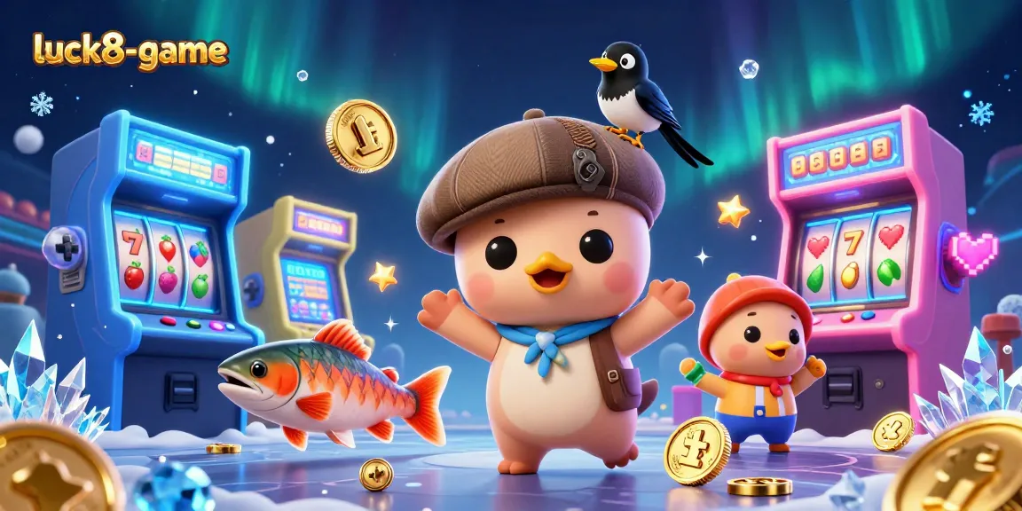 Experience the excitement of luck8-game's 3D casino extravaganza with Nessie and friends!