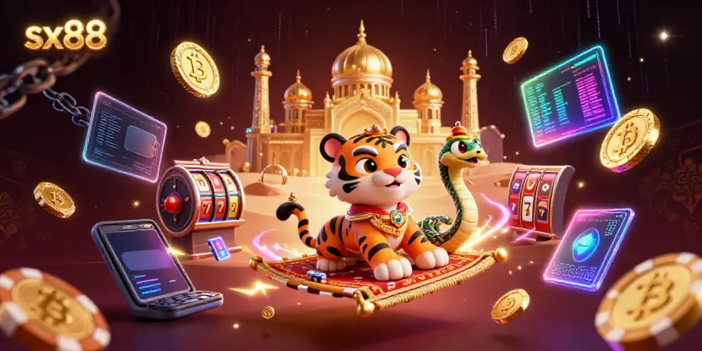 Engage with exciting games at sx88 casino featuring vibrant slots, lively characters, and rich graphics.
