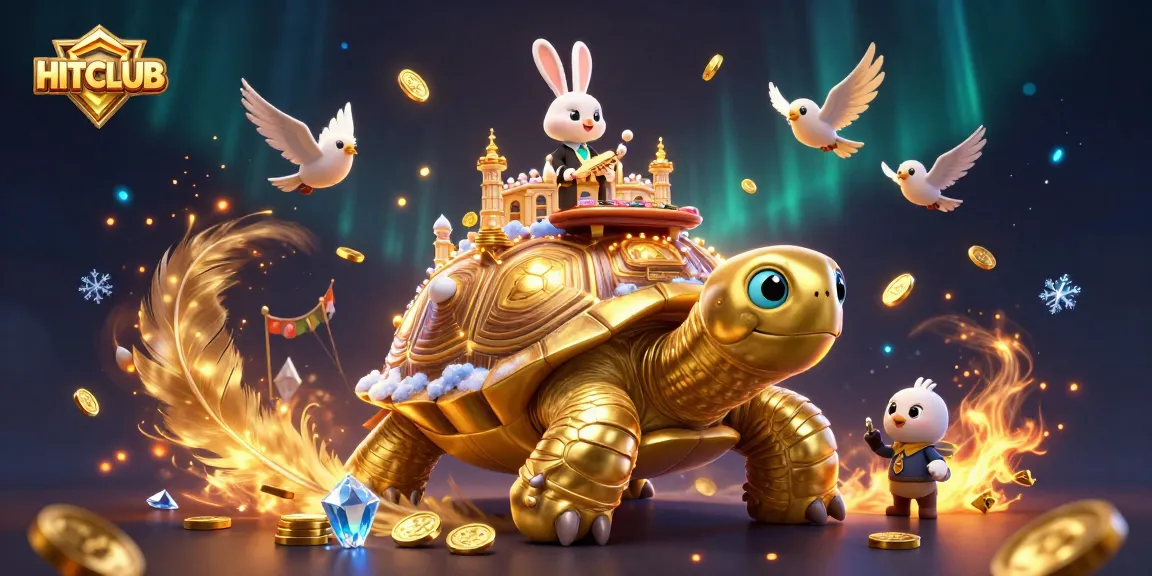 Experience thrilling gameplay at HITCLUB with golden tortoise casino, card games, and dynamic action