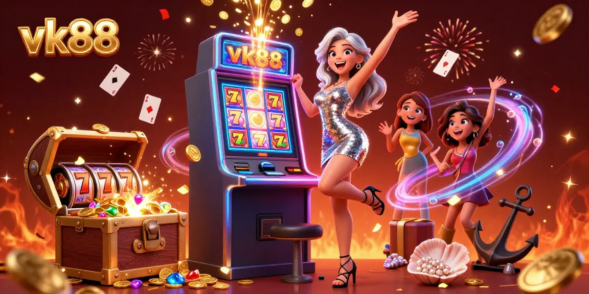Enjoy thrilling wins at vk88 with the exciting jackpot scene and vibrant casino atmosphere.