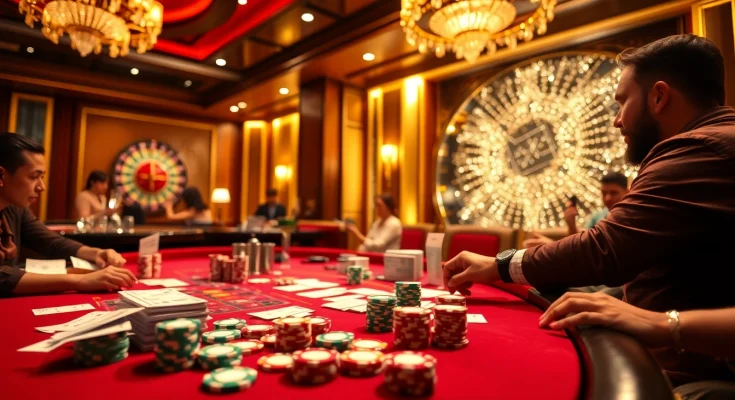 Experience the thrill of gambling at https://az888.futbol with vibrant casino tables and engaging games.