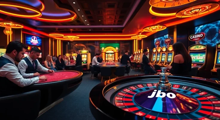 Experience high-stakes action at the JBO casino with thrilling poker and roulette games.