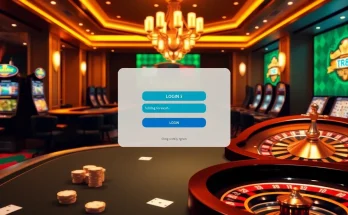 Engaging scene showing players logging into đăng nhập TR88 at a luxurious casino setting.